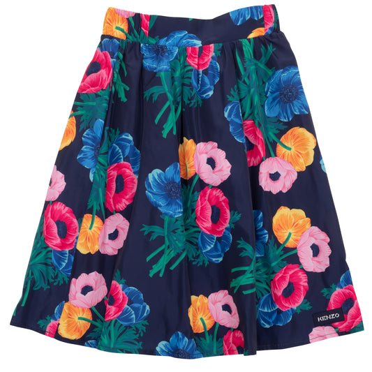 Kenzo  Floral Print Midi Skirt