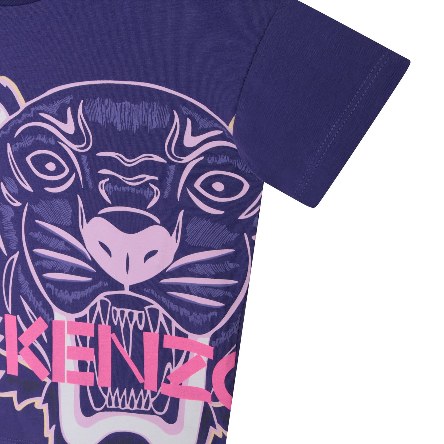 Kenzo Printed Tiger Graphic T- Shirt