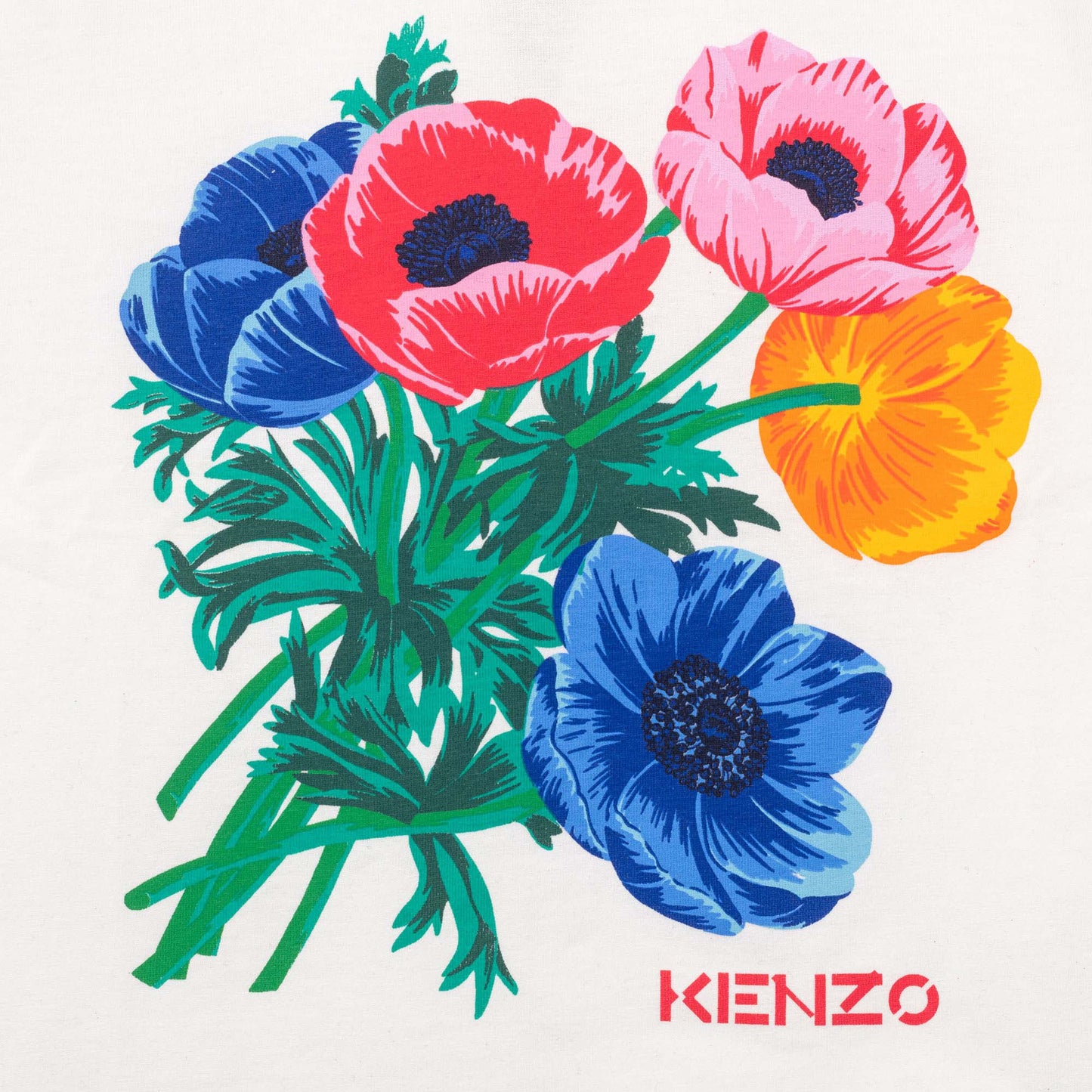 Kenzo Floral Long Sleeve T Shirt